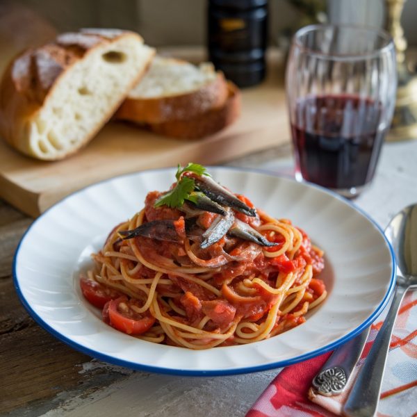 Pasta alla pescatora povera, Procida